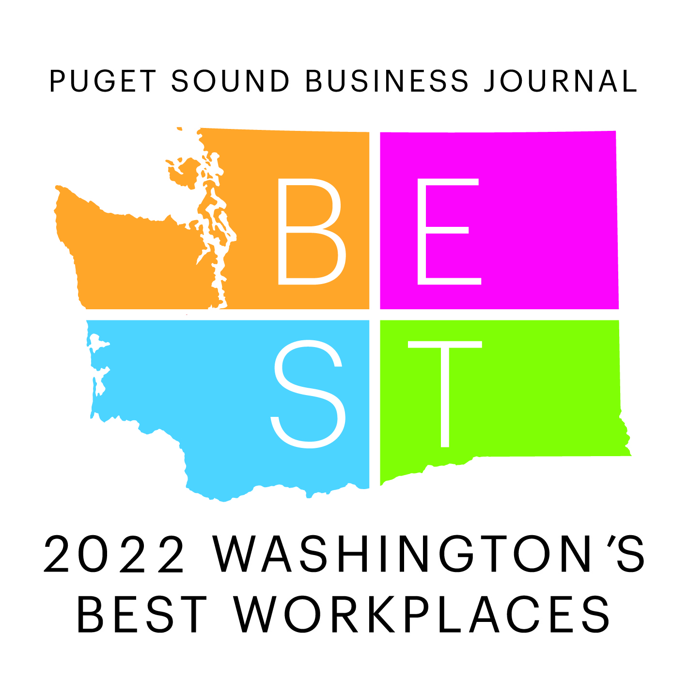 PSBJ WA Best Logo 2022 4c puget-sound-business-journal-2022-washingtons-best-workplacess